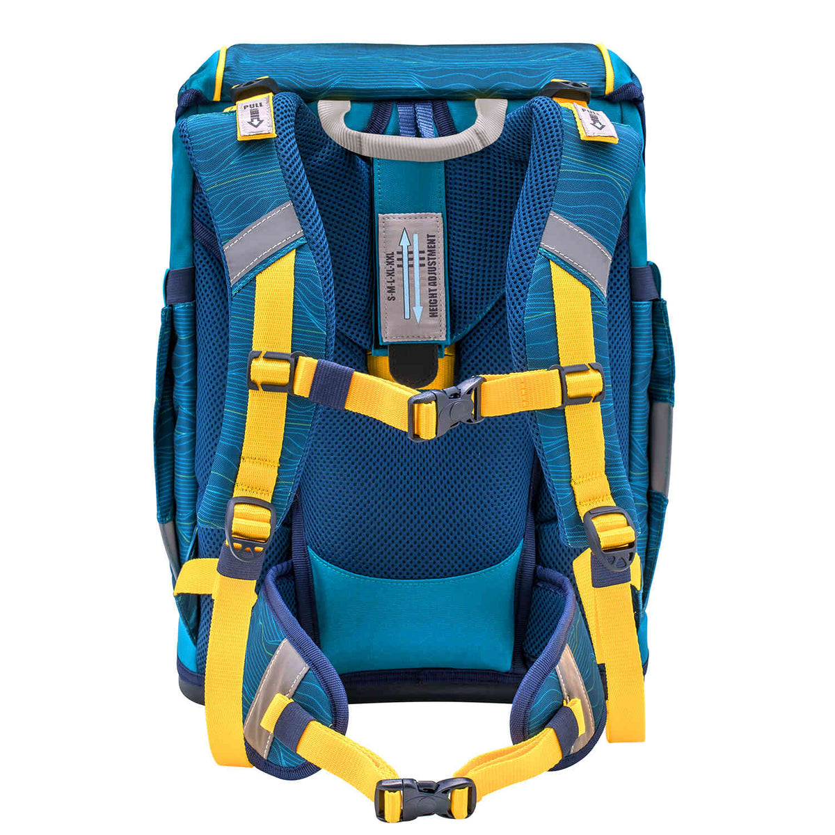 Smarty Waves Orange  schoolbag