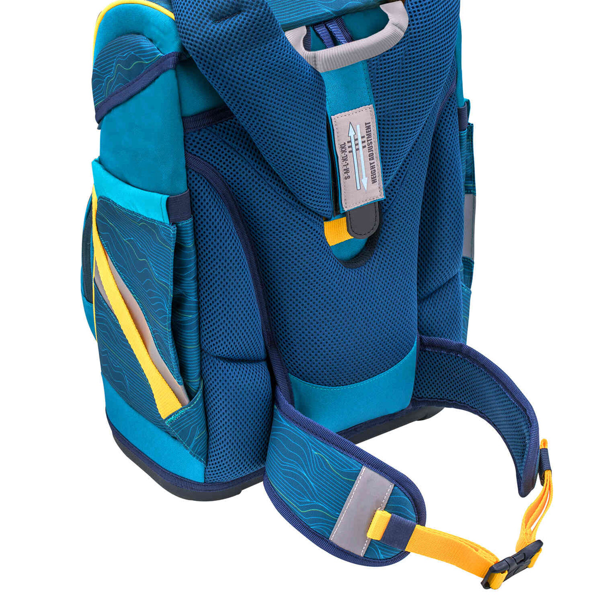 Smarty Waves Orange  schoolbag