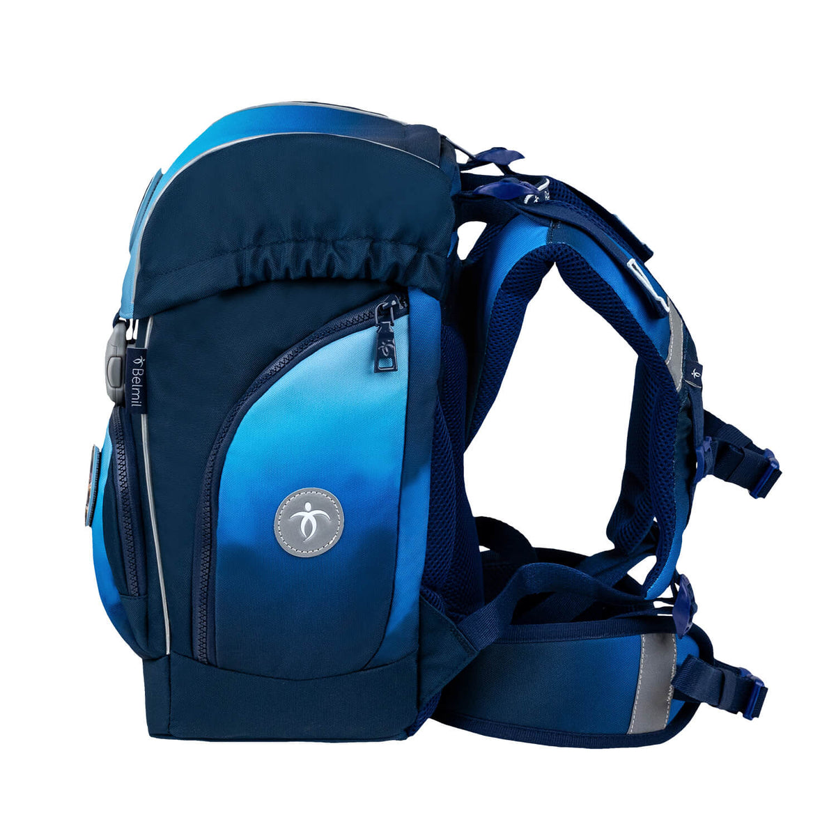 Premium Comfy Plus Blue Navy Schoolbag set 5pcs.