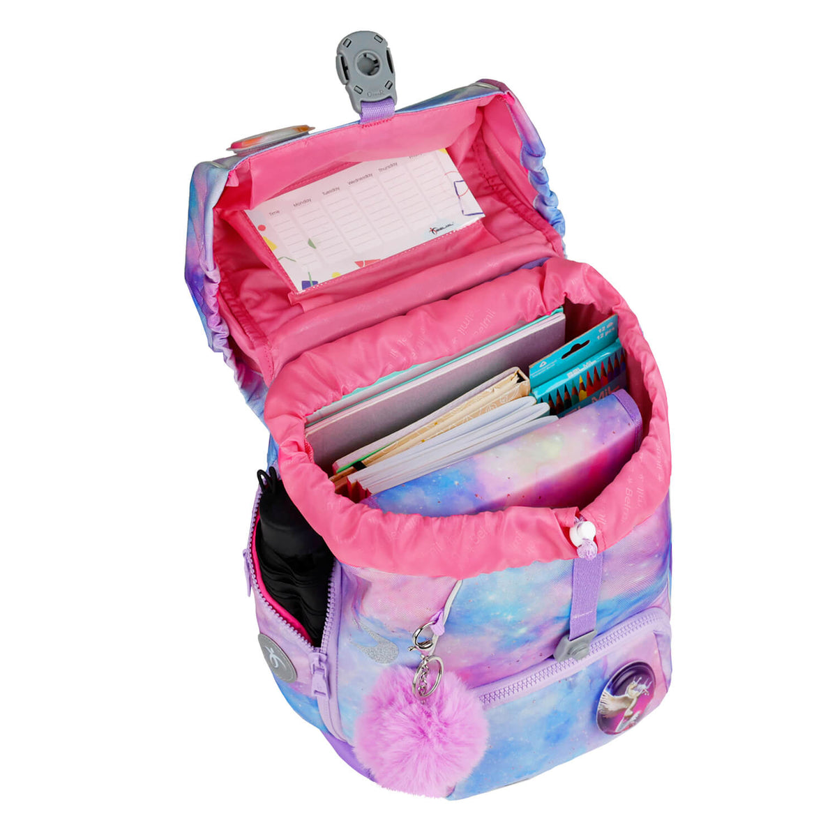 Premium Comfy Plus Moonlight Schulranzen Set 5tlg.