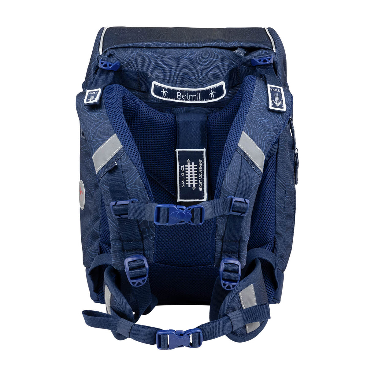 Premium Comfy Plus Topographic Schoolbag set 5pcs.