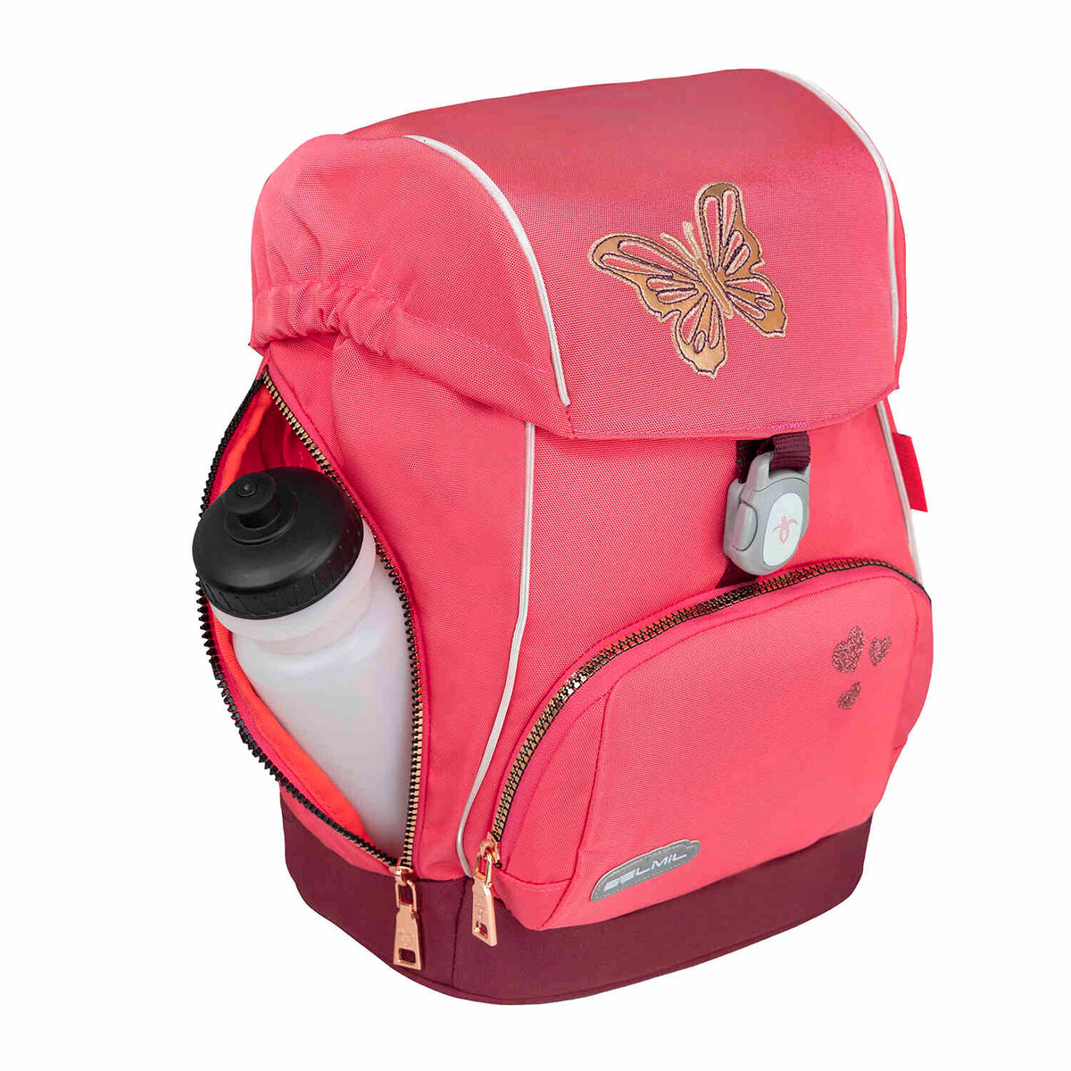 Premium Comfy Plus Coral Schulranzen Set 5tlg.