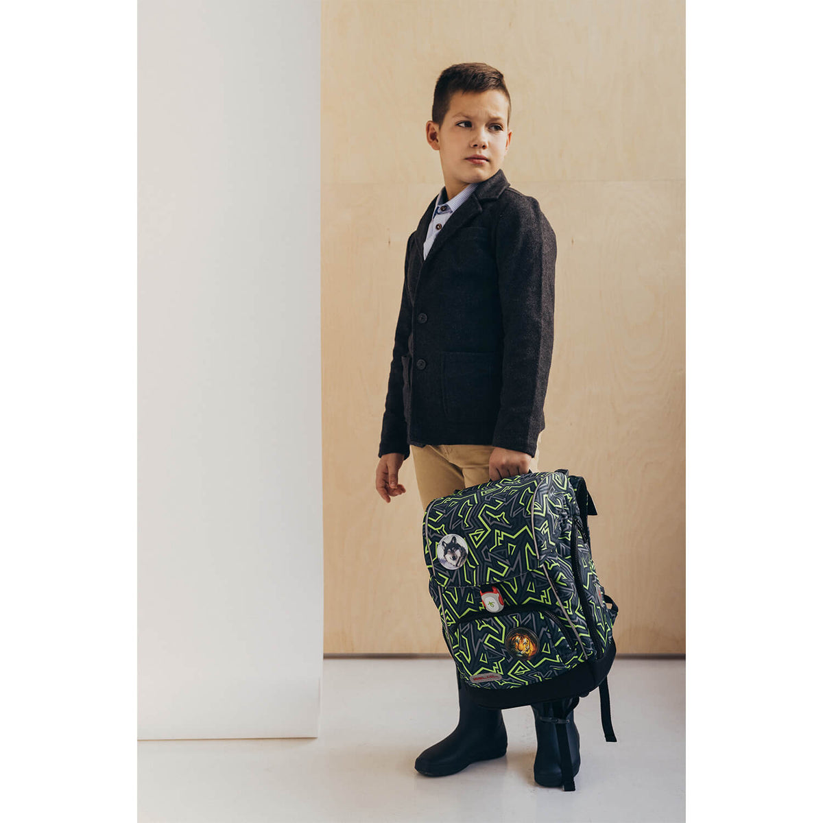 Premium Comfy Plus Iguana Schoolbag set 5pcs.