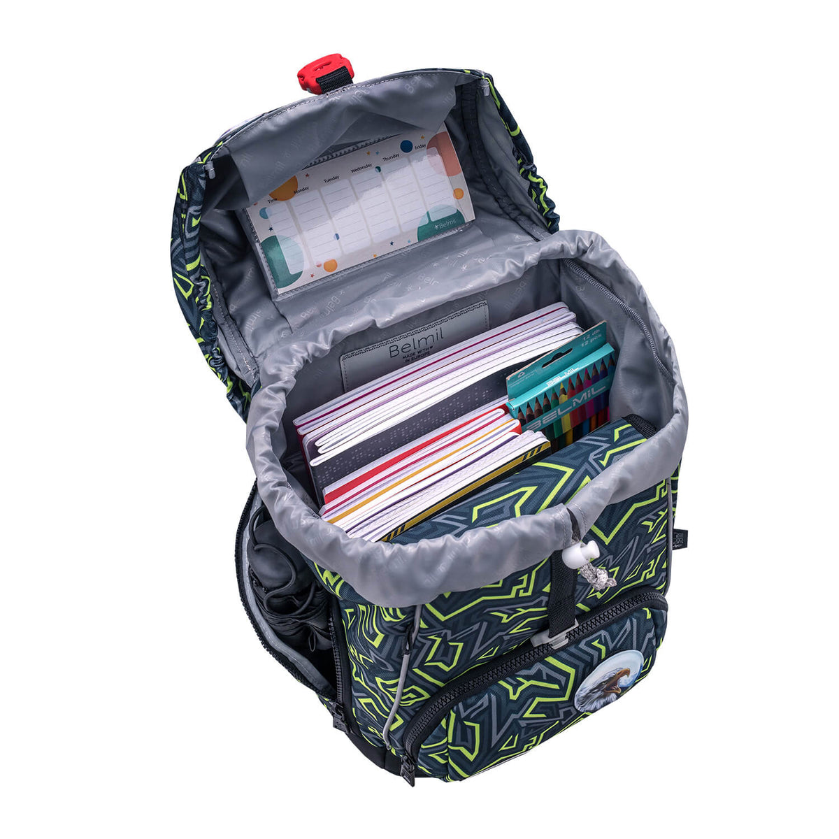 Premium Comfy Plus Iguana Schoolbag set 5pcs.