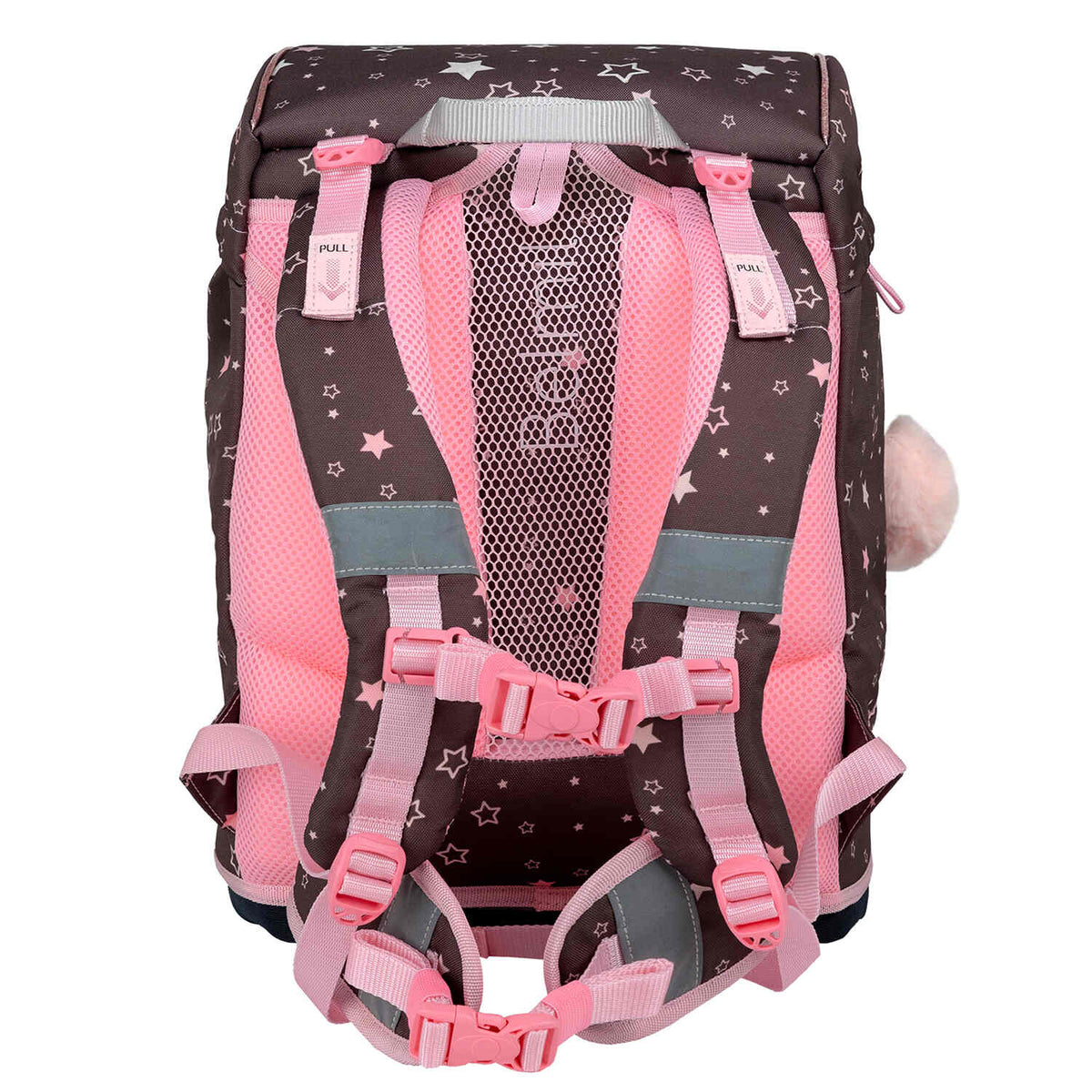 Lightweight construction of the Belmil Motion Champion Horse School Bag set, weighing between 900-960 grams.