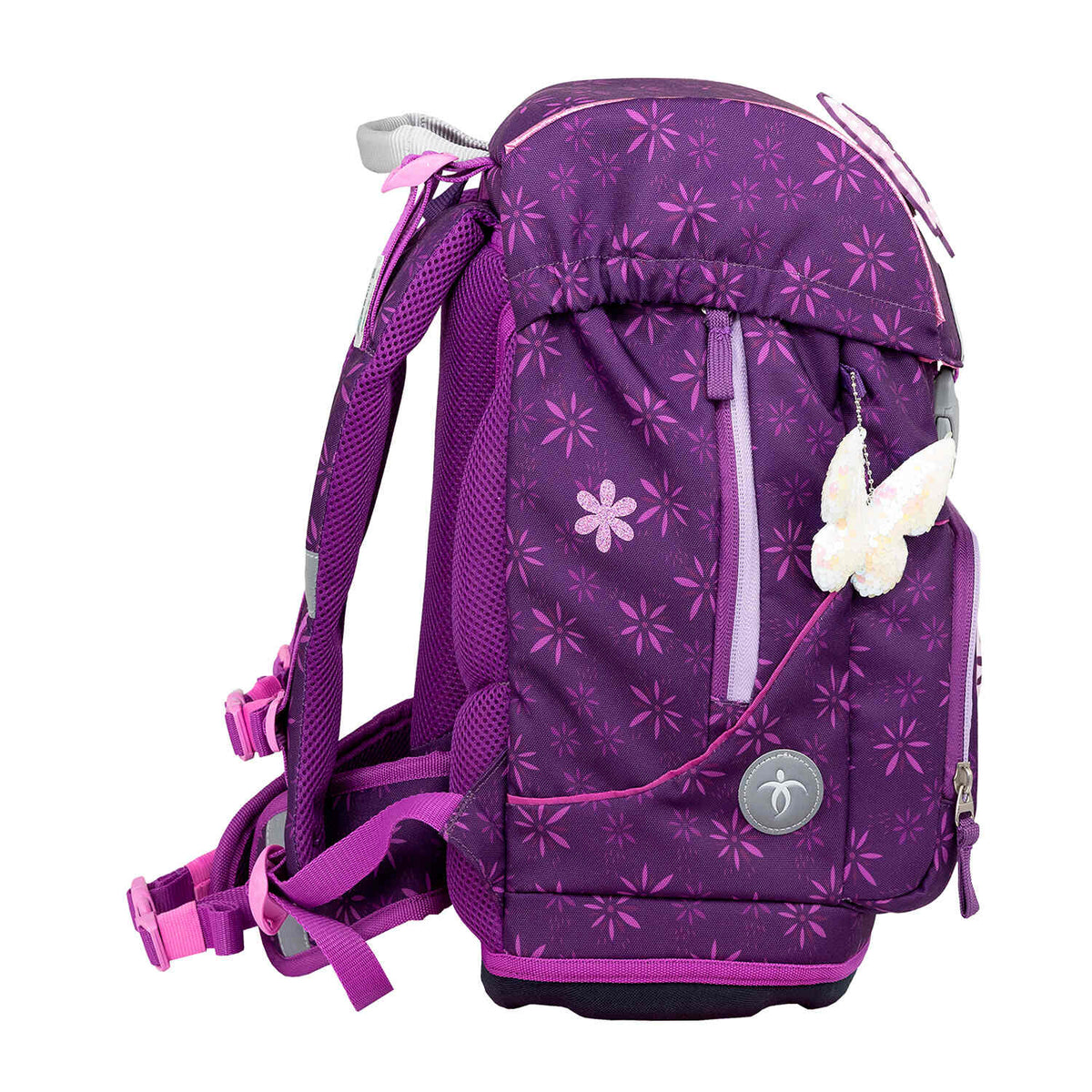 Motion Purple Spring Schulranzen Set 4tlg.