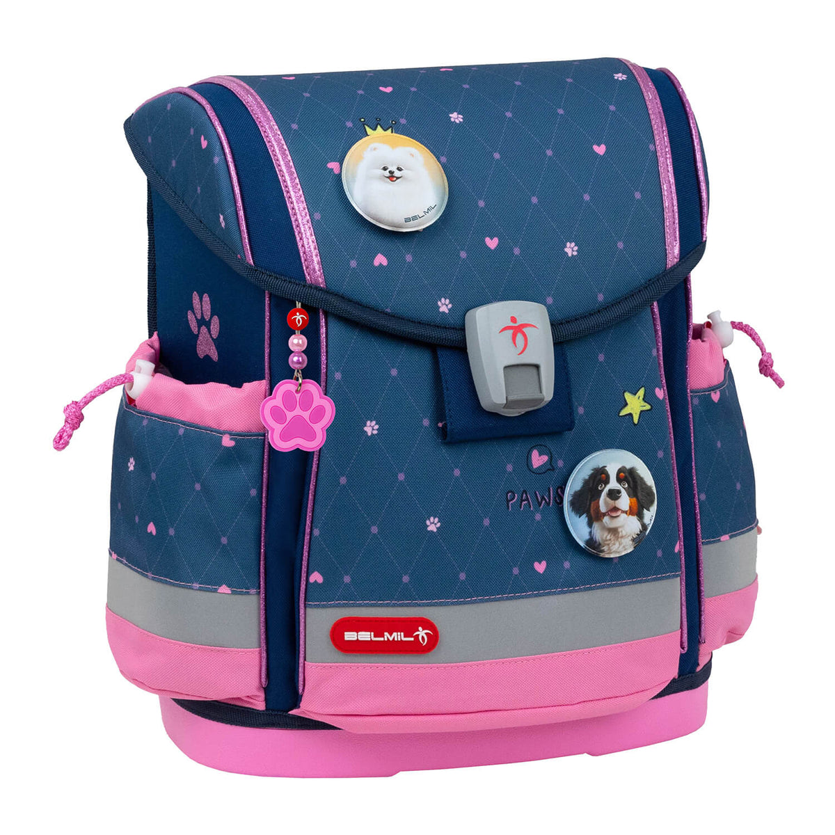 Classy Plus Hearts schoolbag set 5 pcs