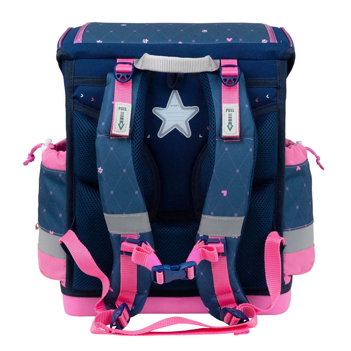 Classy Plus Hearts schoolbag set 5 pcs