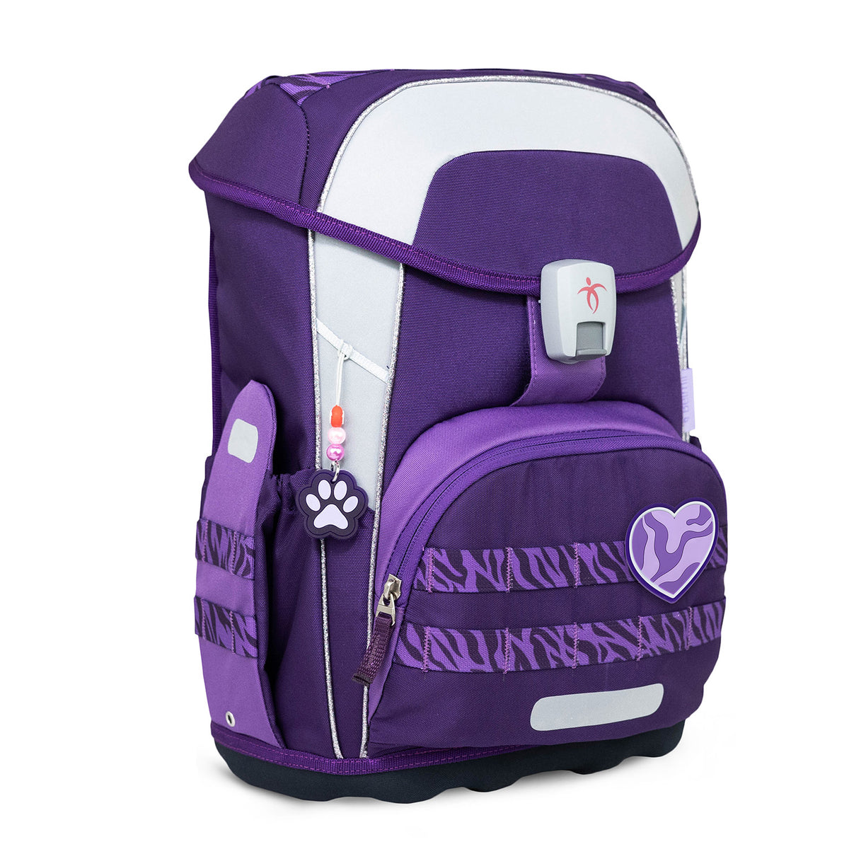 Close-up of the ergonomic design in the Premium Belmil School Bag Set for Girls – Maxi Plus Twilight Charm schoolbag set 6 pcs.