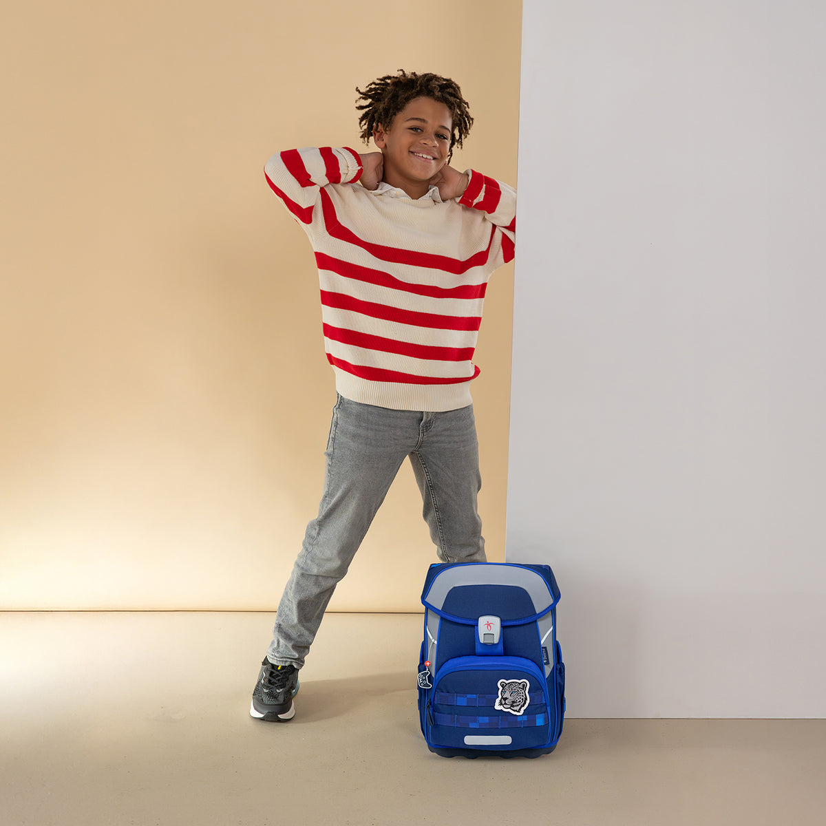 Premium Belmil School Bag Set for Boys – Maxi Plus Pixel Storm schoolbag set 6 pcs