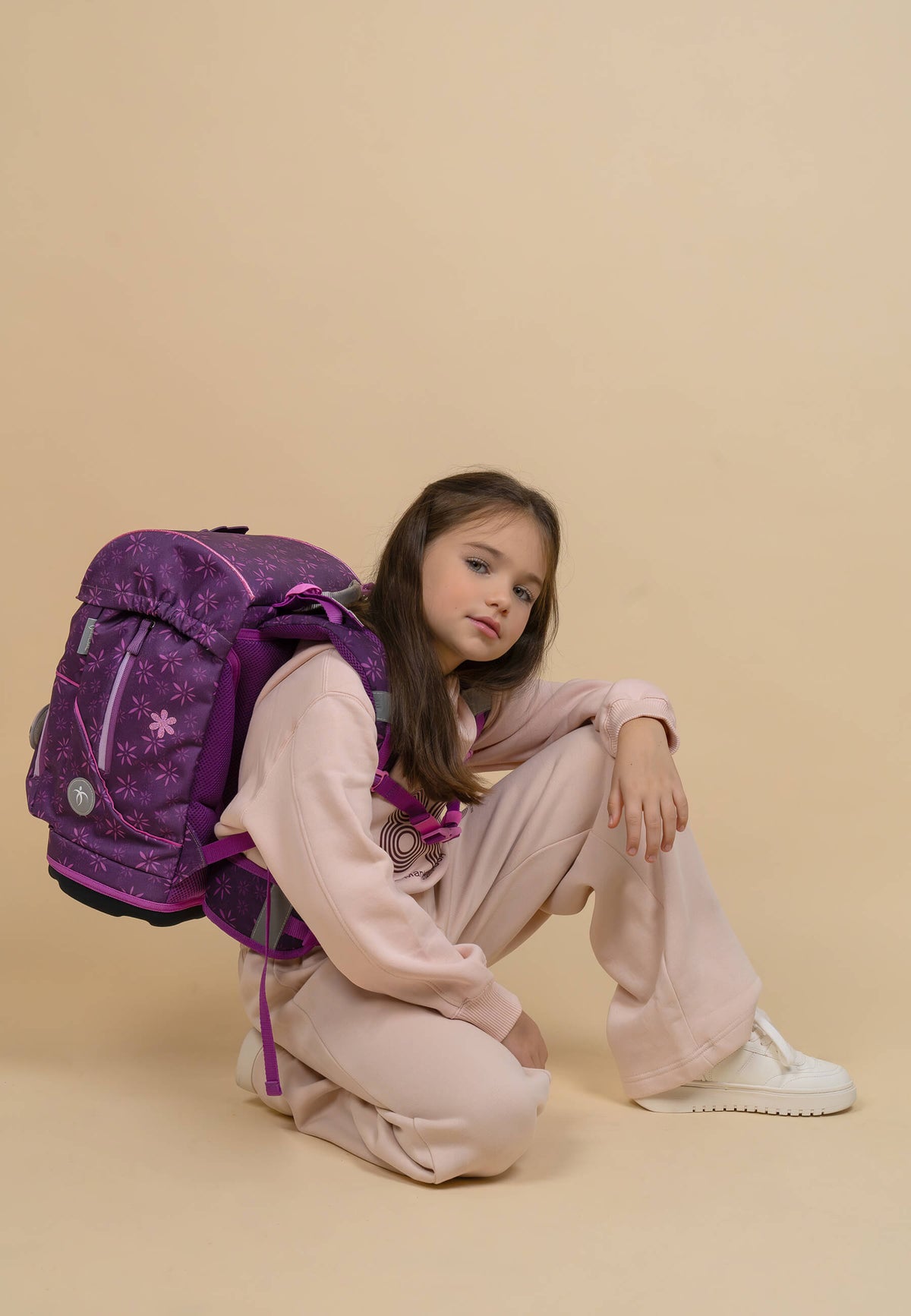 Motion Purple Spring Schulranzen Set 4tlg.