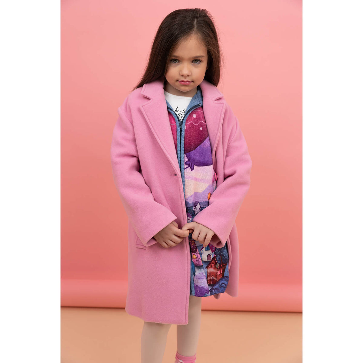 Premium Cats and Ballons Cardigan and Coat