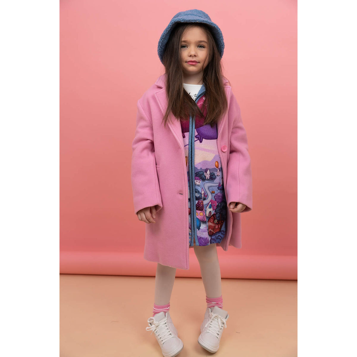 Premium Cats and Ballons Cardigan and Coat