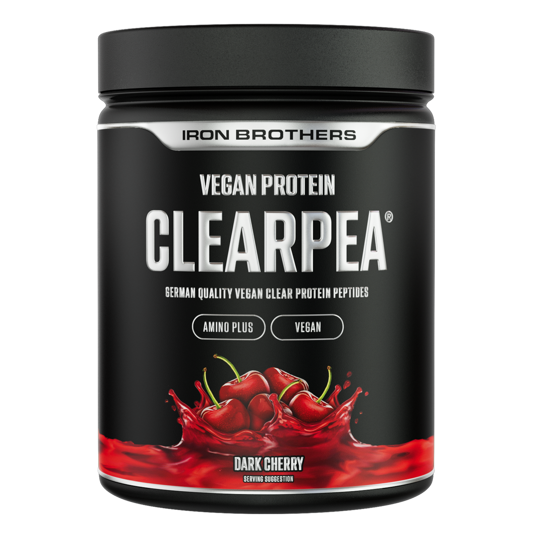 Clearpea Protein Dark Cherry Flavour - Veganes Clear Protein von Iron Brothers - Kirsch Geschmack
