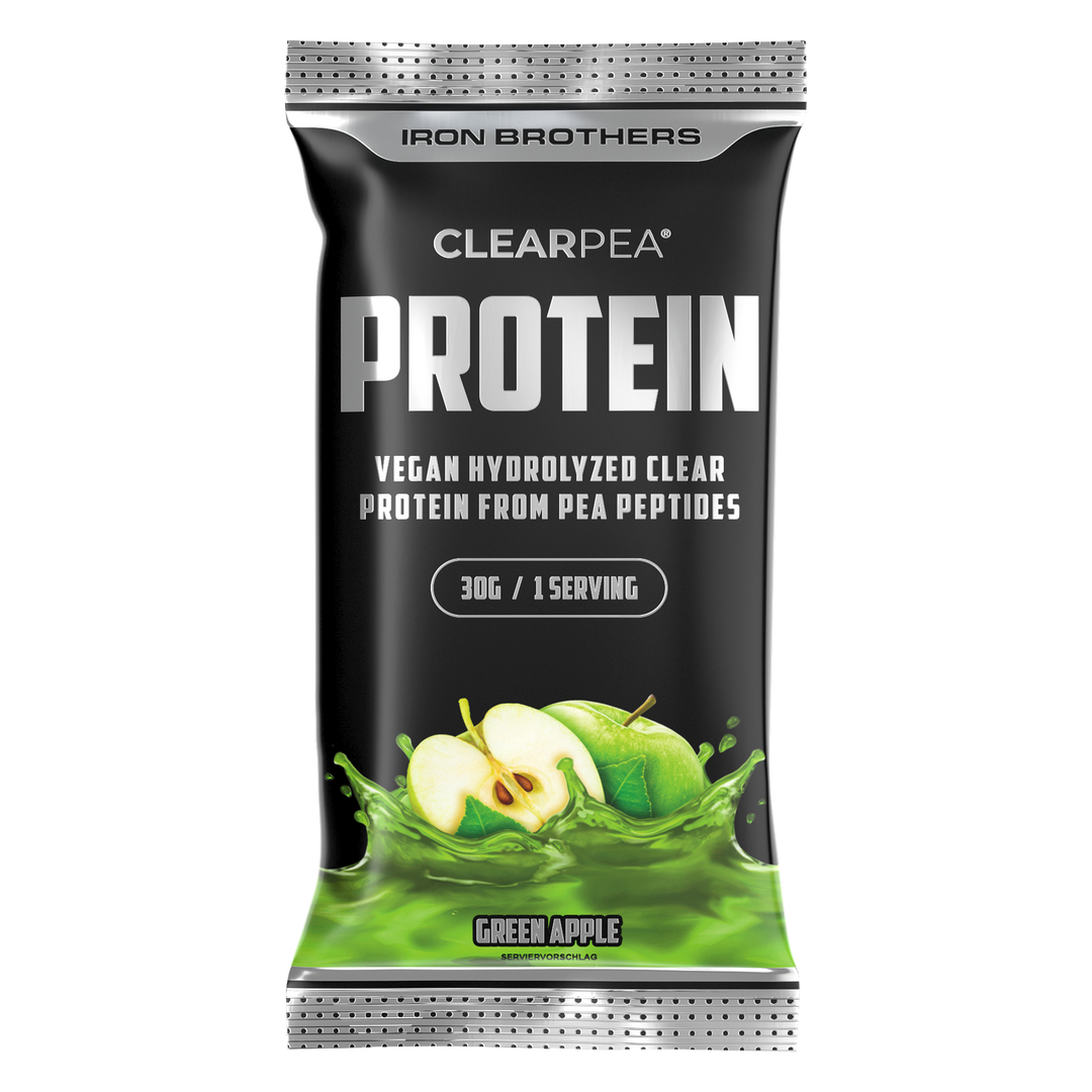 ClearPea Protein Proben von Iron Brothers - Green Apple