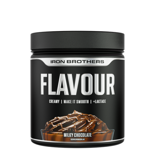 Iron Brothers Creamy Flavour Powder / Cremiges Geschmackspulver, Milky Chocolate Geschmack 250g Dose, Schokolade
