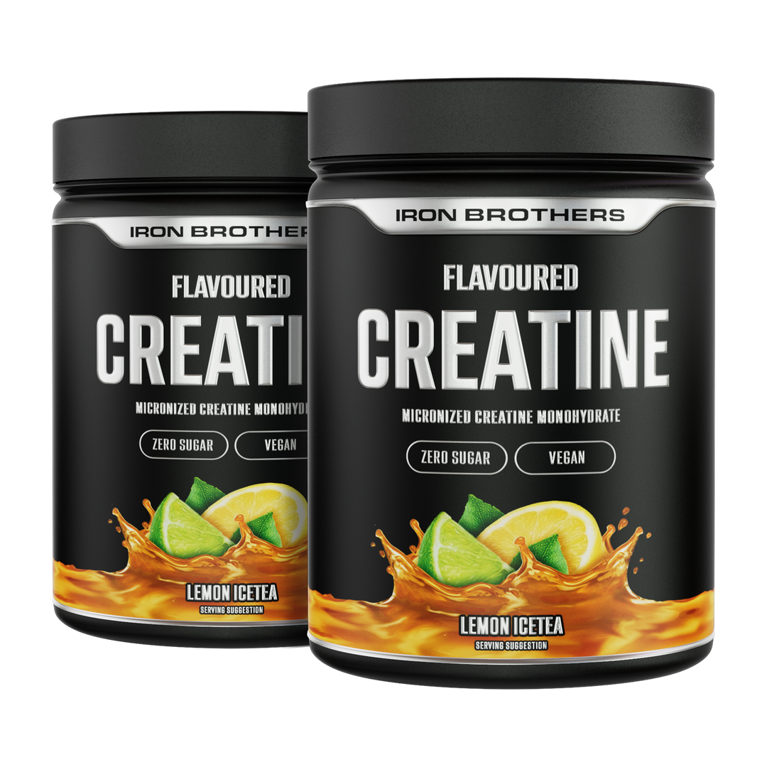 Creatine Flavoured Doppelpack von Iron Brothers - Lemon Icetea #geschmack_lemon-icetea
