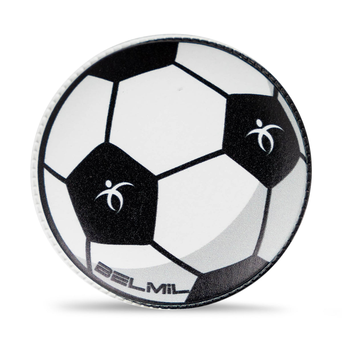 Belmil Patch Set – 3-Piece Velcro Patches 'I love Football' displaying all three patches together for personalized accessories.