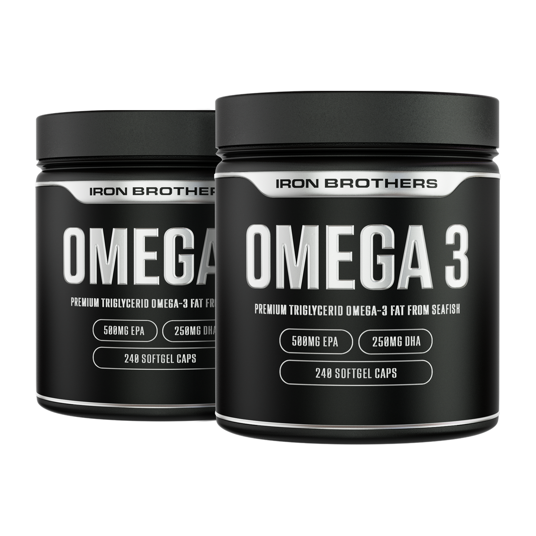 Omega 3 Doppelpack von Iron Brothers - Premium Triglyceride