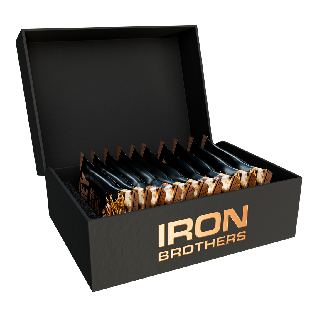 The Barista Whey Probenpack mit allen Sorten von Iron Brothers #inhalt_10x-30g