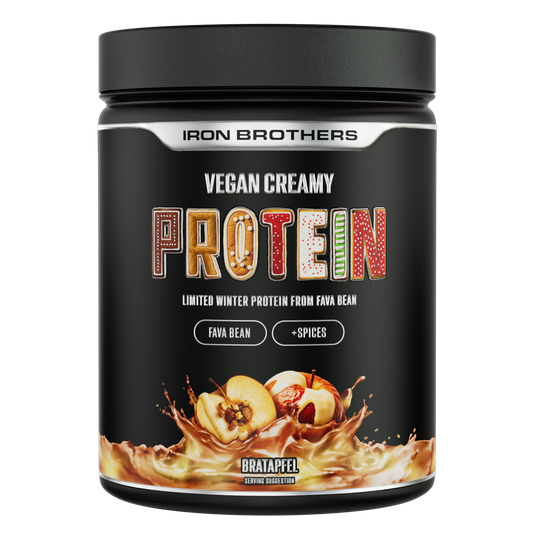 Vegan Creamy Protein (Winter Edition) von Iron Brothers - Bratapfel Geschmack