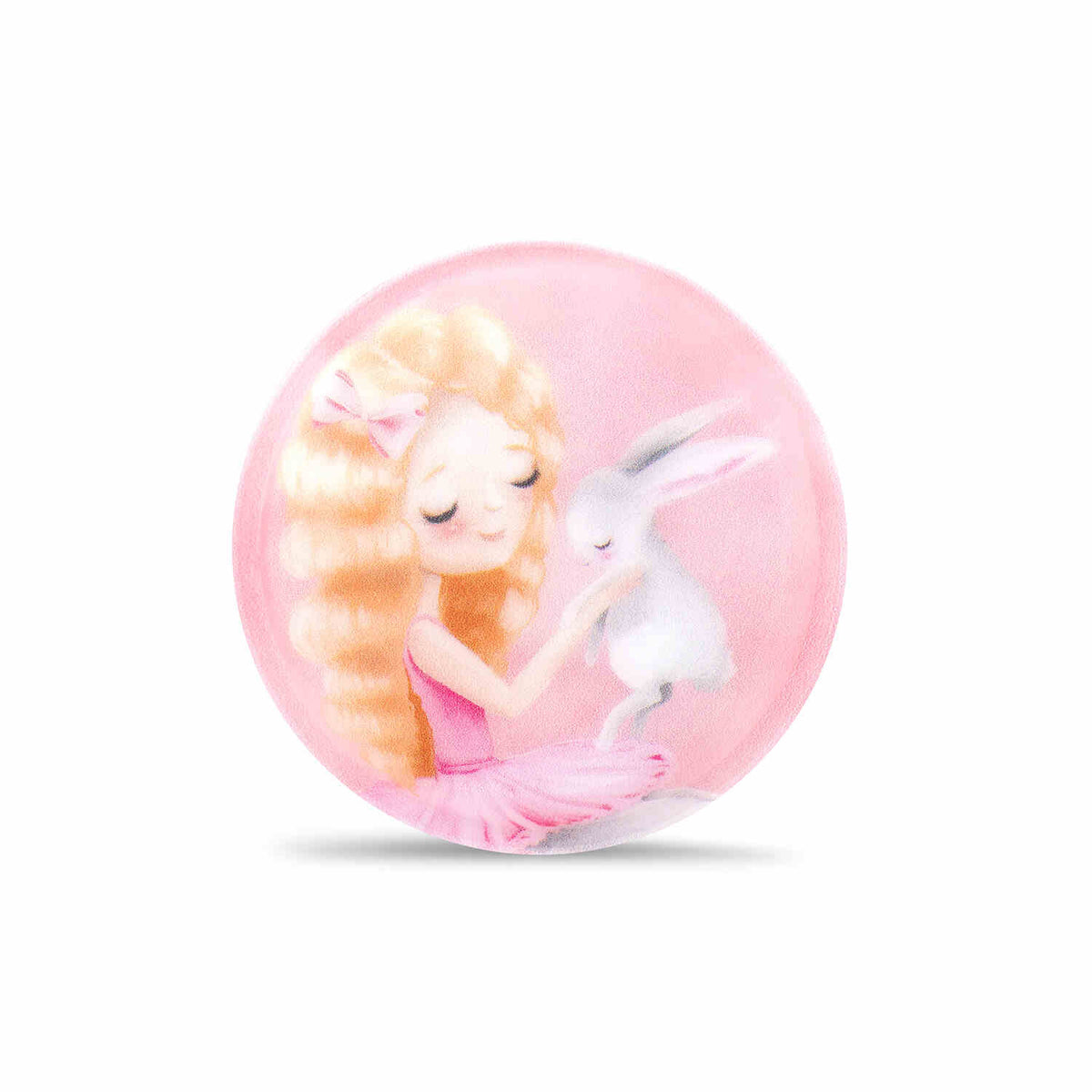 The Belmil Patch Set – 3-Piece Velcro Patches 'Ballerina' on a stylish backpack, adding a magical touch of ballet to your accessories.
